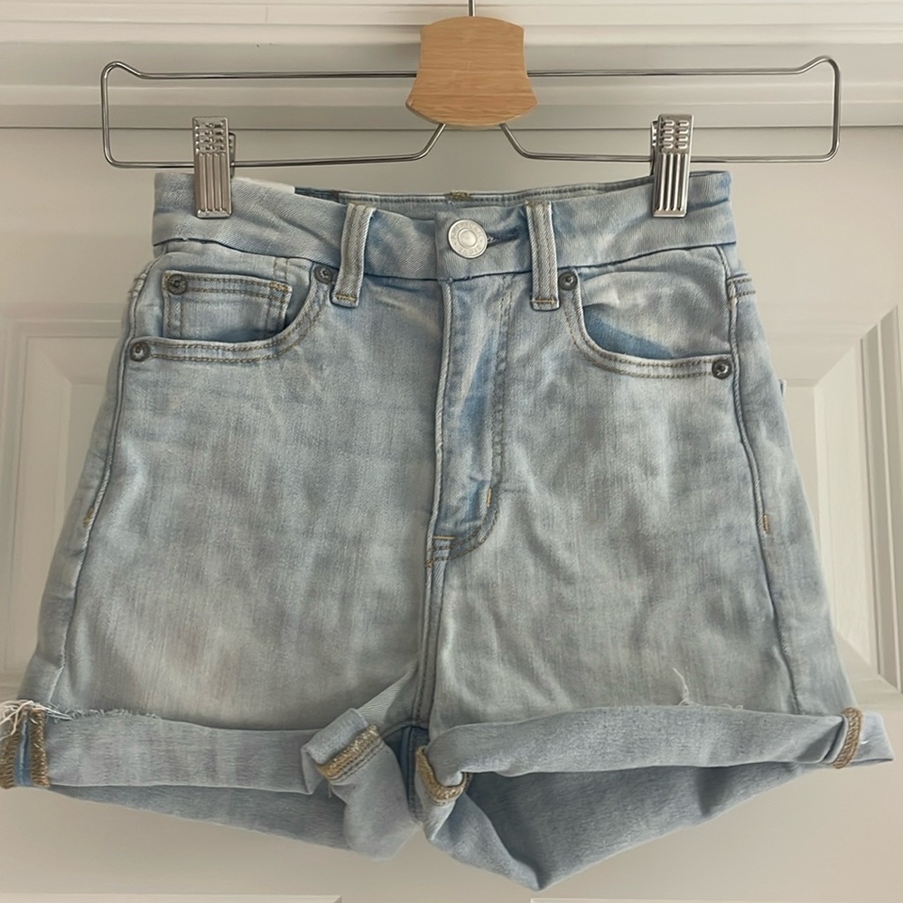 American Eagle jean shorts size 0